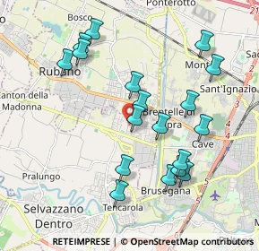 Mappa Vicolo Ceresina, 35030 Caselle PD, Italia (1.93778)