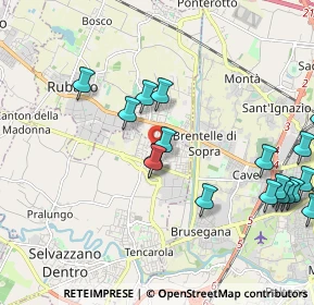 Mappa Vicolo Ceresina, 35030 Caselle PD, Italia (2.5765)