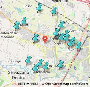 Mappa Vicolo Ceresina, 35030 Caselle PD, Italia (2.011)