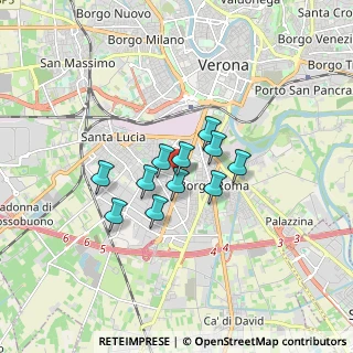 Mappa Viale dell' Industria, 37135 Verona VR, Italia (1.08727)