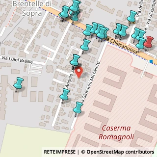 Mappa Via Angelo Secchi, 35136 Padova PD, Italia (0.15)