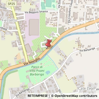 Mappa Via Naviglio, 12, 30032 Stra, Venezia (Veneto)
