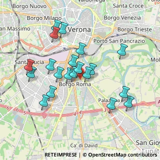 Mappa Via Bartolomeo Giuliari, 37134 Verona VR, Italia (1.7715)