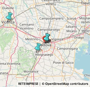Mappa Via Giotto, 35137 Padova PD, Italia (47.219)