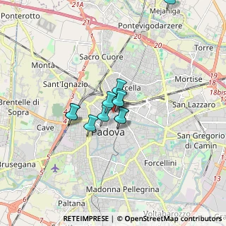 Mappa Via Giotto, 35121 Padova PD, Italia (1.11273)