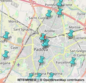 Mappa Via Giotto, 35121 Padova PD, Italia (2.78938)
