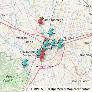 Mappa Via Giotto, 35121 Padova PD, Italia (5.02833)