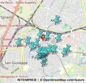 Mappa Via Giotto, 35121 Padova PD, Italia (0.7675)