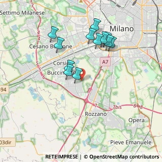 Mappa Via Partigiani, 20090 Assago MI, Italia (3.53583)