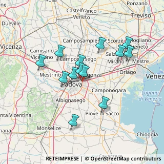 Mappa Via Settima Strada, 35129 Padova PD, Italia (12.5)