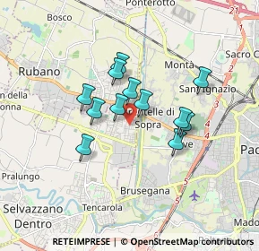 Mappa Via Armando Diaz, 35030 Caselle PD, Italia (1.29083)