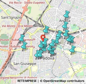 Mappa Via Bartolomeo Cristofori, 35137 Padova PD, Italia (0.805)