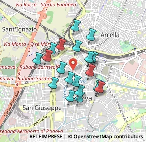 Mappa Via Bartolomeo Cristofori, 35137 Padova PD, Italia (0.6825)