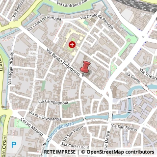 Mappa Via Pellegrino Beato, 21, 35137 Padova, Padova (Veneto)