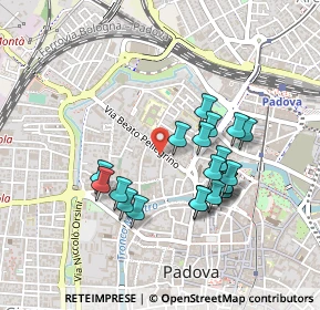 Mappa Via Bartolomeo Cristofori, 35137 Padova PD, Italia (0.4035)