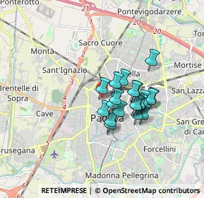 Mappa Via Bartolomeo Cristofori, 35137 Padova PD, Italia (1.2075)