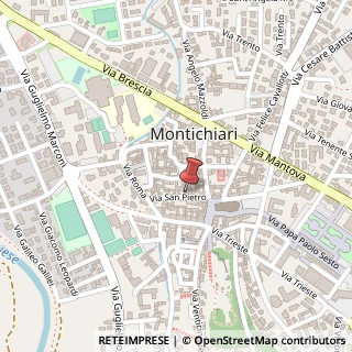 Mappa Via San Pietro, 30, 25018 Montichiari, Brescia (Lombardia)
