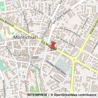 Mappa Via Gabriele Rosa, 13, 25018 Montichiari, Brescia (Lombardia)