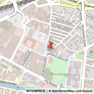 Mappa Via Pietro Maroncelli, 1, 35129 Padova, Padova (Veneto)