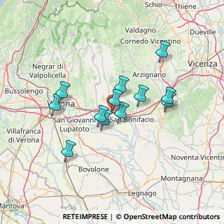 Mappa Via Strà, 37042 Colognola ai Colli VR, Italia (11.62)