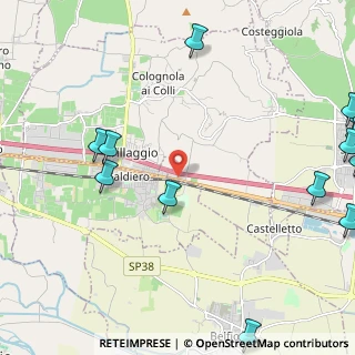 Mappa Via Strà, 37042 Colognola ai Colli VR, Italia (3.752)