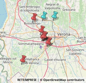 Mappa Via Giovanni Verga, 37066 Caselle VR, Italia (3.94)