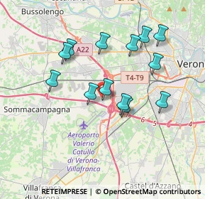 Mappa Via Mahatma Gandhi, 37066 Sommacampagna VR, Italia (3.34923)