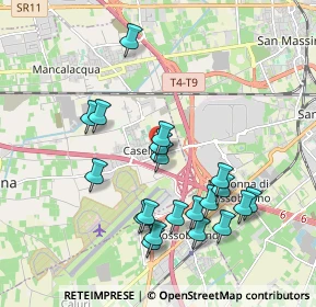 Mappa Via Mahatma Gandhi, 37066 Sommacampagna VR, Italia (1.9115)