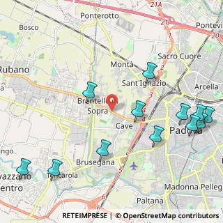 Mappa Via Chiesanuova, Padova PD (2.66)
