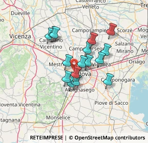 Mappa Via Chiesanuova, 35136 Padova PD, Italia (10.23188)