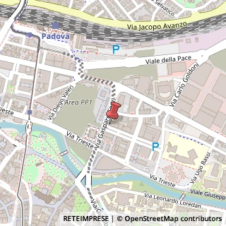 Mappa Via Enrico degli Scrovegni, 3, 35131 Padova, Padova (Veneto)