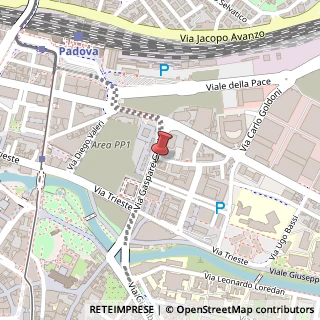 Mappa Via Gaspare Gozzi, 24, 35131 Padova, Padova (Veneto)