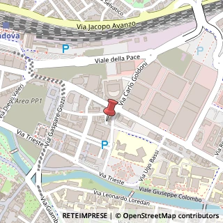 Mappa Via Vincenzo Bellini, 5, 35131 Padova, Padova (Veneto)