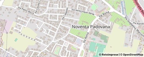 Mappa Noventa Padovana