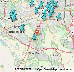 Mappa Via Icilio Calzolari, 20142 Milano MI, Italia (5.284)