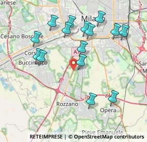 Mappa Via Icilio Calzolari, 20142 Milano MI, Italia (4.07467)