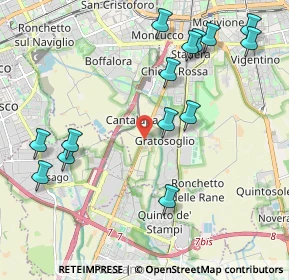Mappa Via Icilio Calzolari, 20142 Milano MI, Italia (2.385)