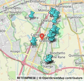 Mappa Via Icilio Calzolari, 20142 Milano MI, Italia (1.6465)