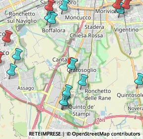 Mappa Via Icilio Calzolari, 20142 Milano MI, Italia (2.97947)