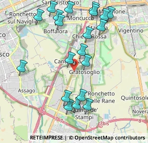 Mappa Via Icilio Calzolari, 20142 Milano MI, Italia (2.2345)