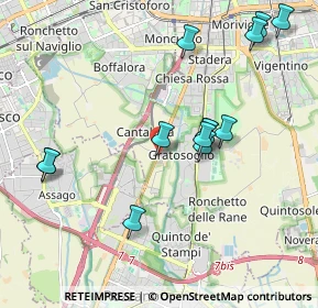 Mappa Via Icilio Calzolari, 20142 Milano MI, Italia (2.06308)