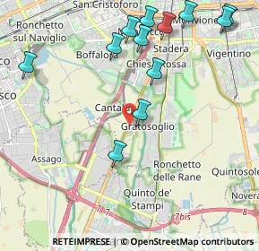 Mappa Via Icilio Calzolari, 20142 Milano MI, Italia (2.46)