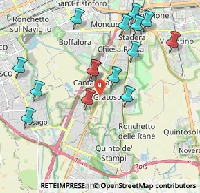 Mappa Via Icilio Calzolari, 20142 Milano MI, Italia (2.11933)