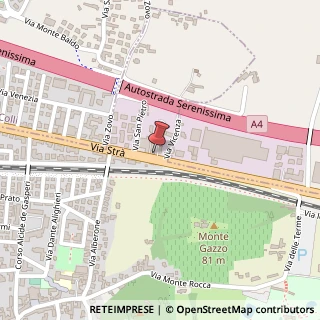 Mappa Via Vicenza, 13, 37042 Caldiero, Verona (Veneto)