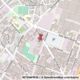 Mappa Via Francia, 21C, 37135 Città di Castello, Perugia (Umbria)