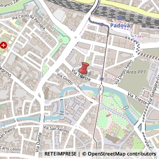 Mappa Via Trieste, 26, 35121 Padova, Padova (Veneto)