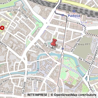 Mappa Via Trieste, 28, 35121 Padova, Padova (Veneto)