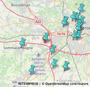 Mappa Via Papa Giovanni XXIII, 37066 Sommacampagna VR, Italia (5.14278)