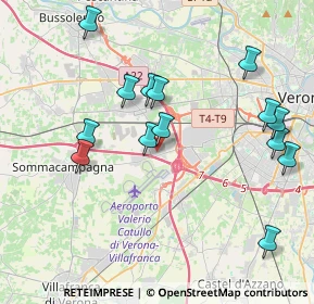 Mappa Via Angelo Brighenti, 37066 Caselle VR, Italia (4.17571)