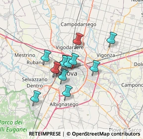 Mappa Via Niccolò Tommaseo, 35132 Padova PD, Italia (4.74538)